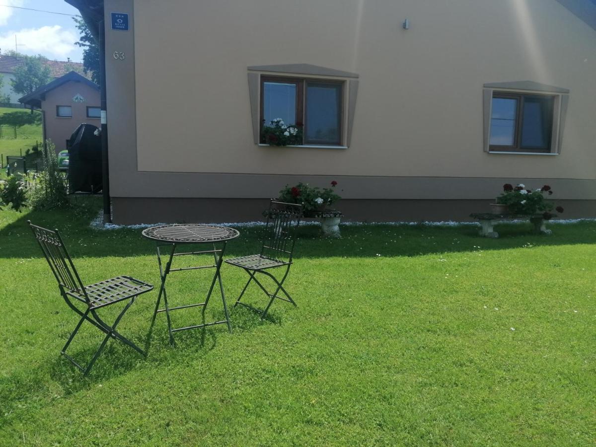 Kuca Za Odmor Slamek Sa Saunom Apartamento Sveti Martin Na Muri Exterior foto